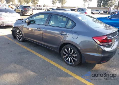 2014 Honda Civic Ex-L z USA, uszkodzony, nr VIN 19XFB2F92EE247234